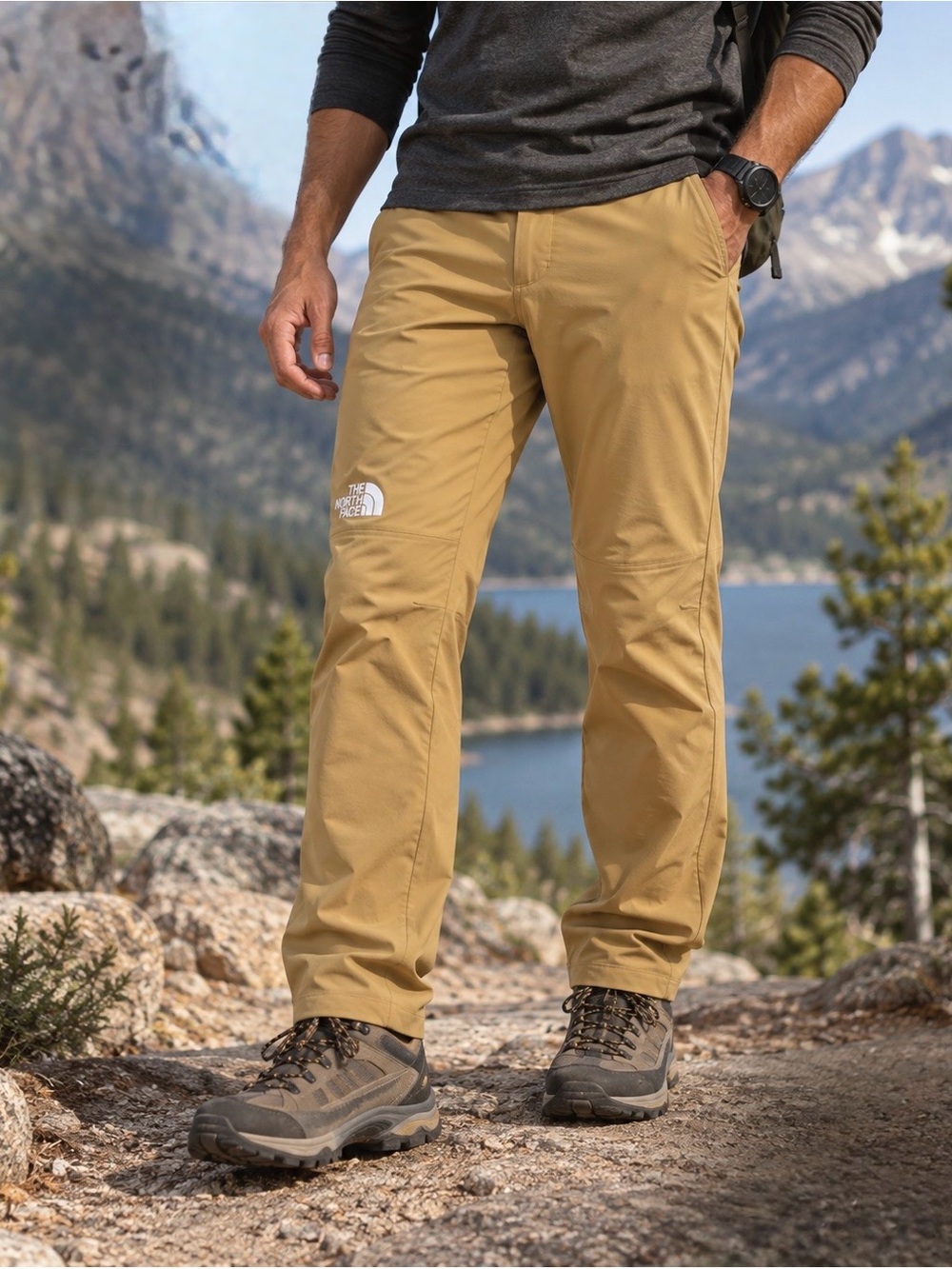 The North Face Summit Series Off Width Pants 34R Tan Hiking